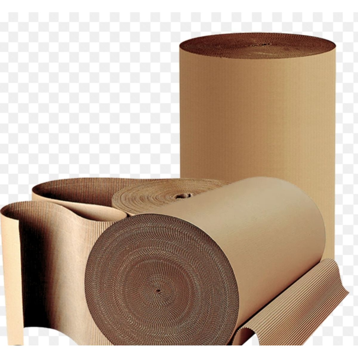 GENERICO - Rollo Cartón Corrugado 1.25 x 50 Metros