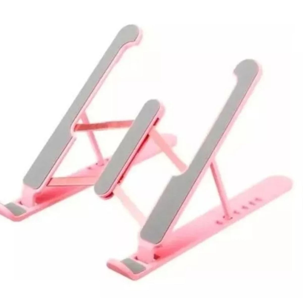 GENERICO - Base Apoyo Soporte Plegable Para Notebook Macbook Tablet P1 Rosa