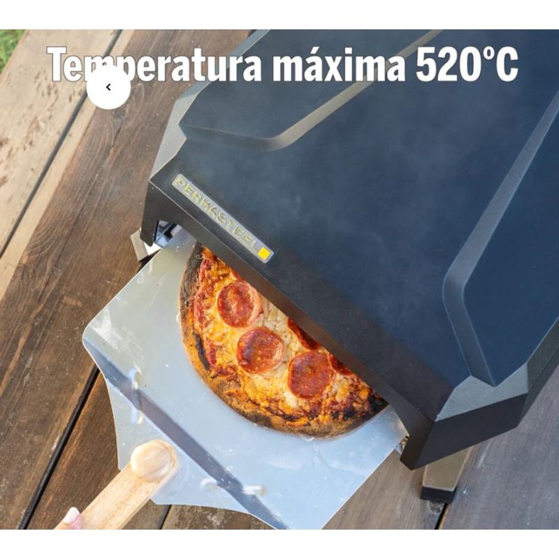 PERMASTEEL - Horno de Pizzas a Gas - Permasteel Único 520°c