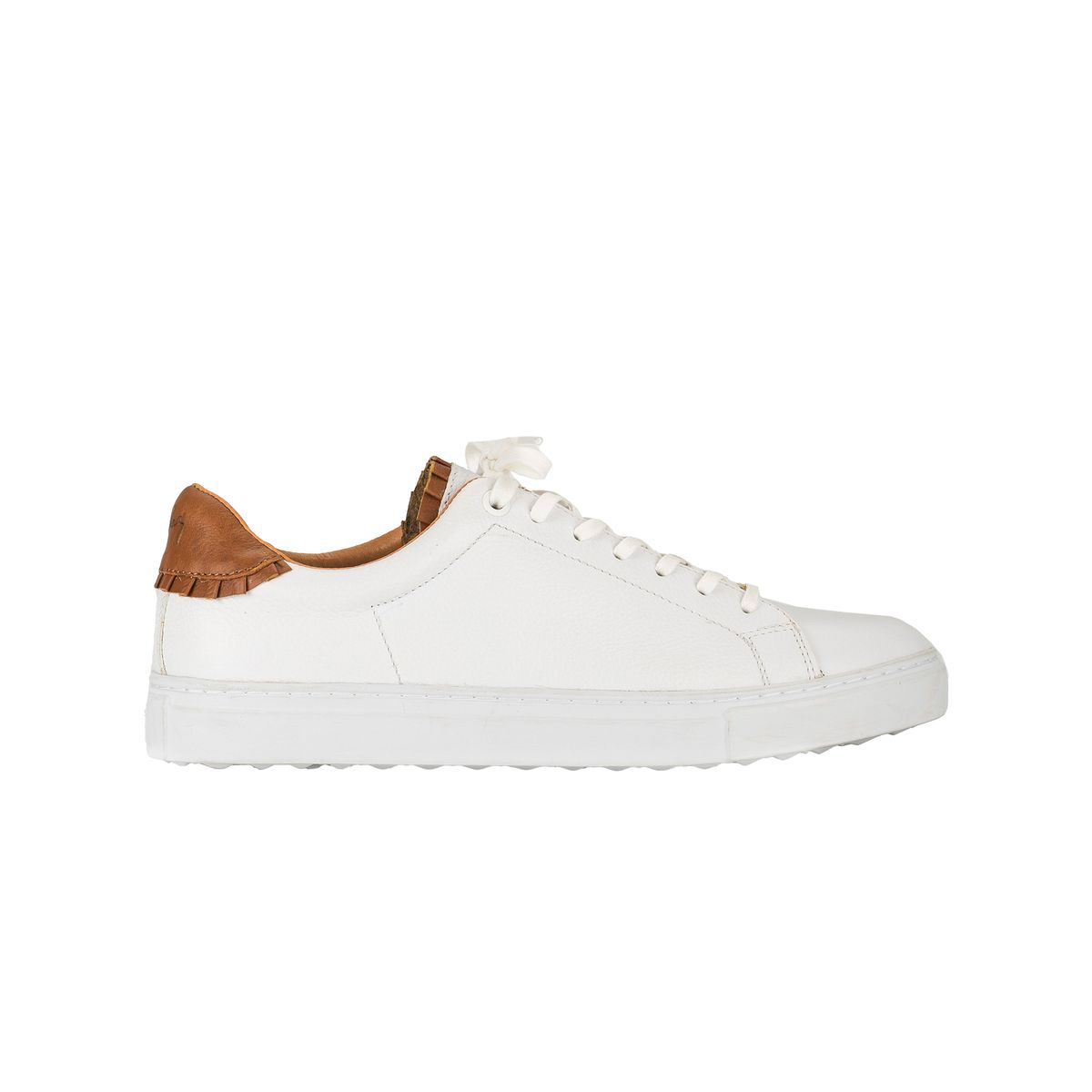 VELEZ - Vélez Zapatilla Tenis Casual De Cuero Combinados Blanco