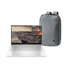 HP - Notebook Ryzen 5 8GB 512GB SSD 15p W11 + Mochila