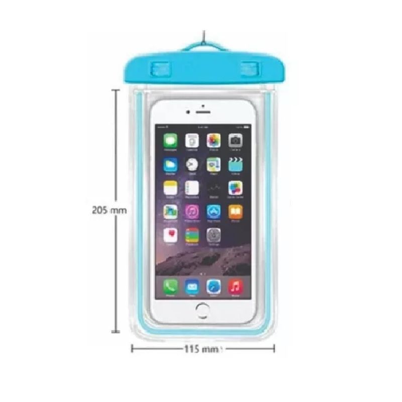 GENERICO - X5 Funda Para Agua Para Celular Impermeable Hasta 7 Pulgadas
