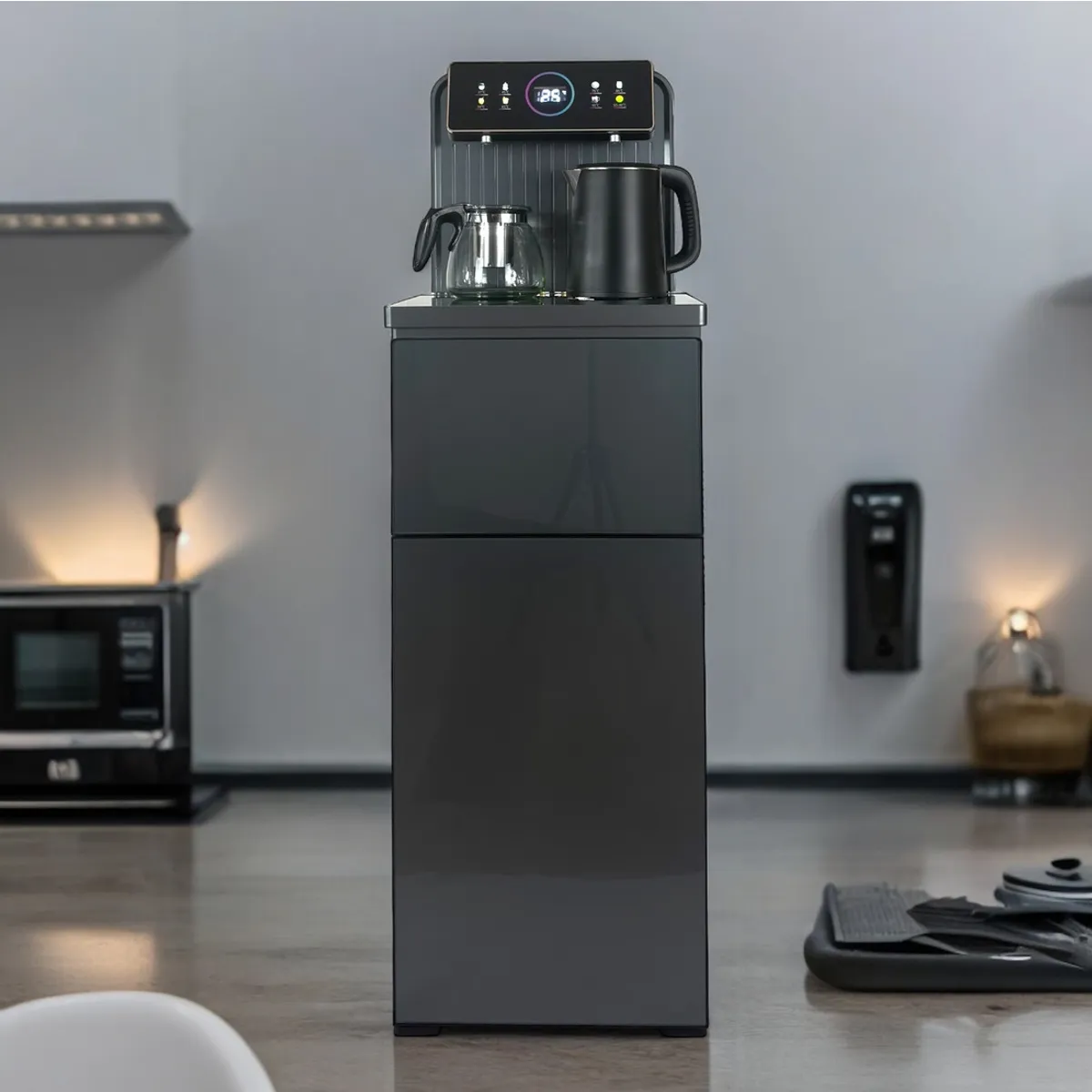 AQUALITAT - Dispensador Agua fría caliente Tea Bar Machine Táctil Pro AQUALITAT.