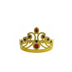 GENERICO - Tiara De Plastico Oro