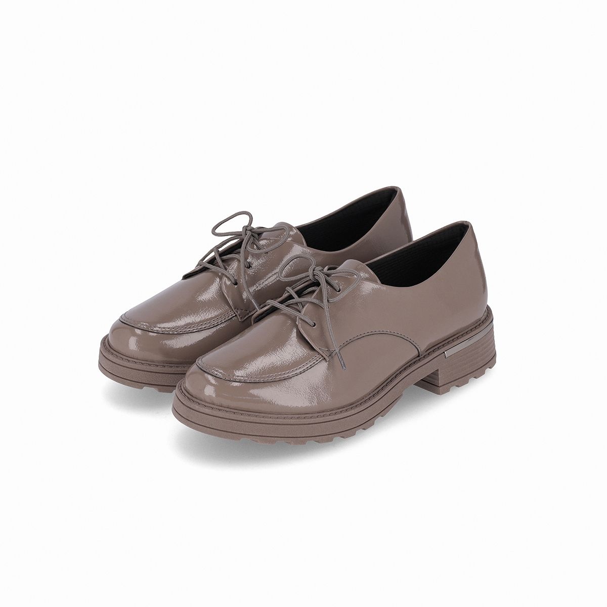 PICCADILLY - Mocasín Gisa/Cordones Taupe Piccadilly