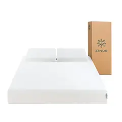 ZINUS - Colchón 2 Plazas Espuma Compact Memory 150x190x15cm
