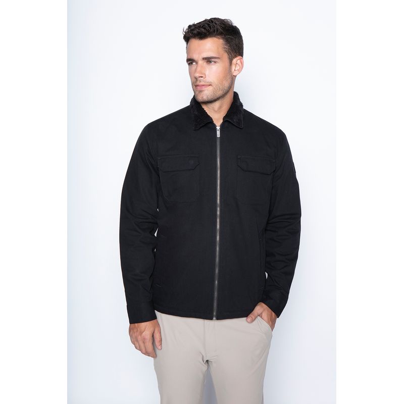 NIMTU - Chaqueta Twill Maule Negro Nimtu