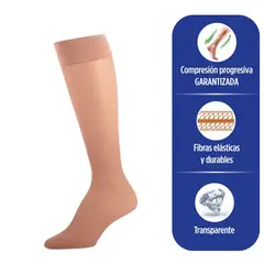 MAXCARE - Media No-Varix Rodilla Dama S