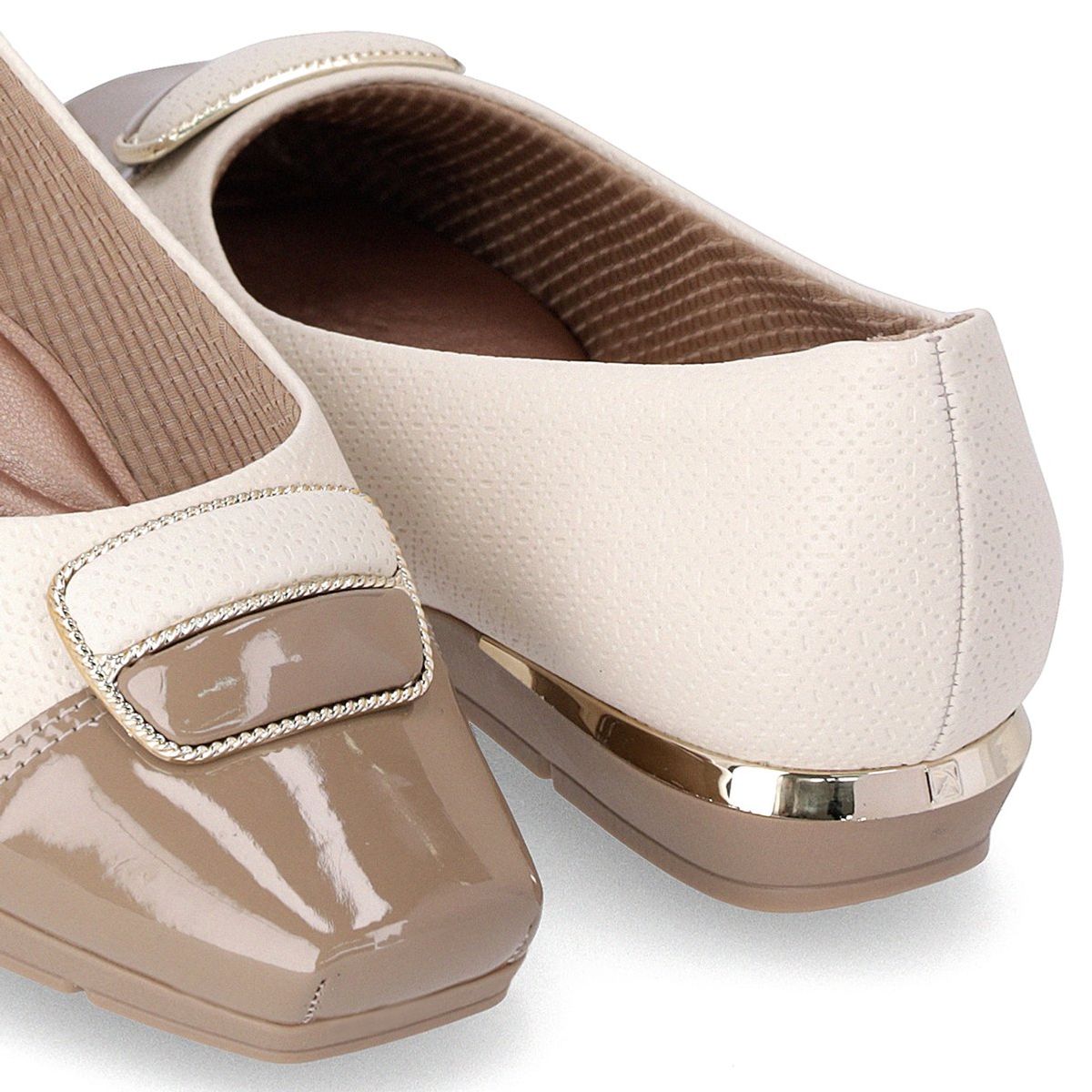 PICCADILLY - Zapato Mujer Hueso/Taupe Fernanda Piccadilly