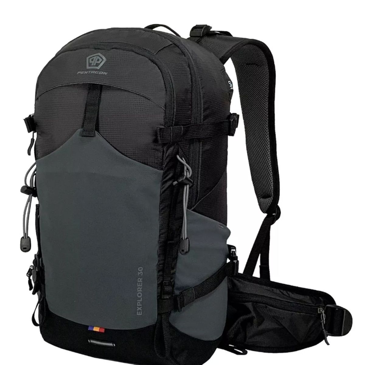 GENERICO - Mochila Trekking Outdoor Camping Pentagon 30 Lt Impermeable.