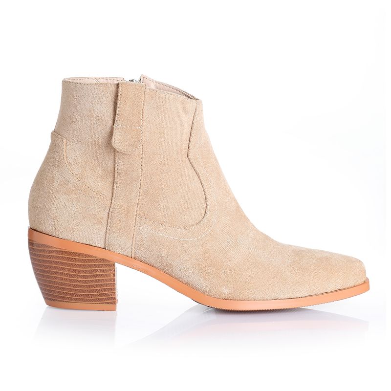 VIA UNO - Botin Mujer Beige Via Uno 12411401