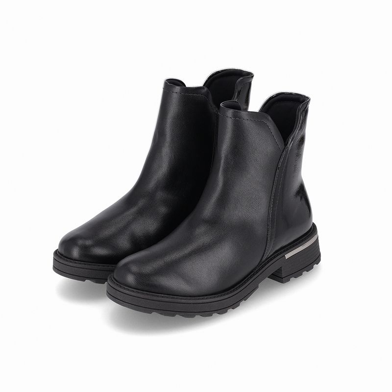 PICCADILLY - Bota Gisa Negro/Charol Piccadilly