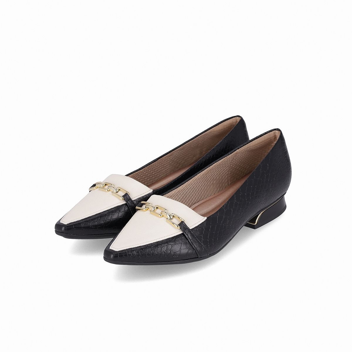 PICCADILLY - Zapato Silvia Negro/Natural Piccadilly