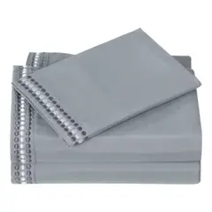 ILLUSIONS - Sabanas King Marca Gris