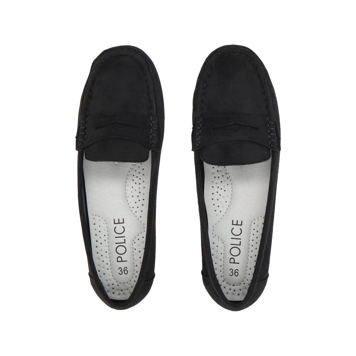POLICE - Mocasín Mujer Negro 21  Lali Police