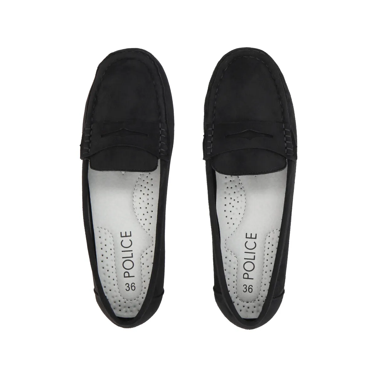 POLICE - Mocasín Mujer Negro 21  Lali Police