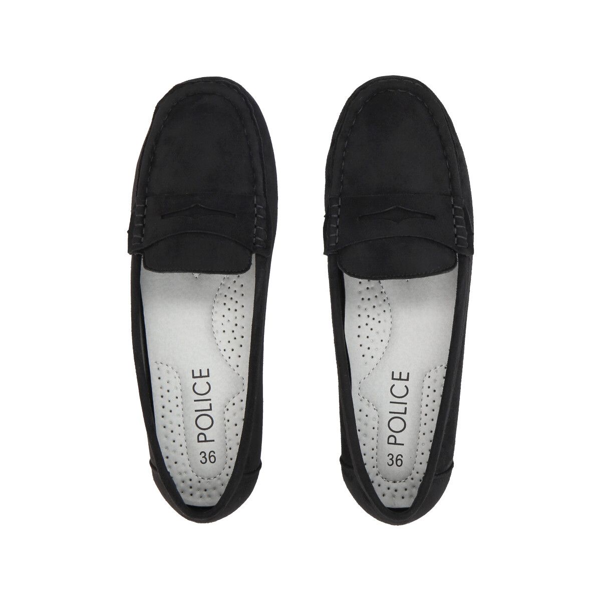 POLICE - Mocasín Mujer Negro 21  Lali Police