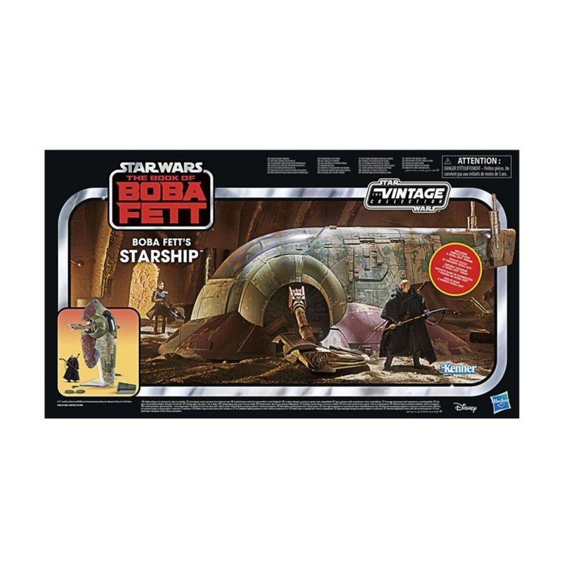 HASBRO - Star Wars Figura Vintage Boba Fett's Starship HASBRO
