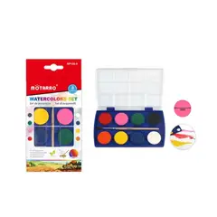 GENERICO - Pinturas De Acuarela 28mm 8 Colores