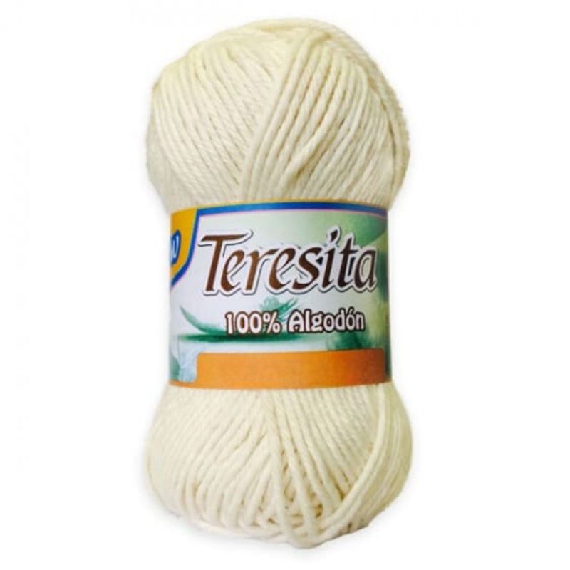 MODISTA - Algodón Premium para Tejer New Teresita 50 gr Crudo