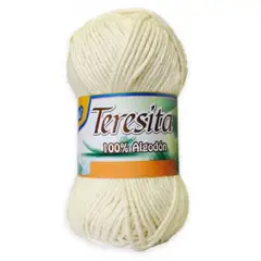 MODISTA - Algodón Premium para Tejer New Teresita 50 gr Crudo