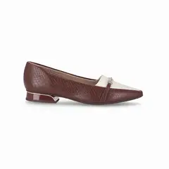 PICCADILLY - Zapato Mujer Chocolate/Natutal Silvia