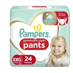 PAMPERS - Premium Care Tipo Pants Xxg 2paq 48un