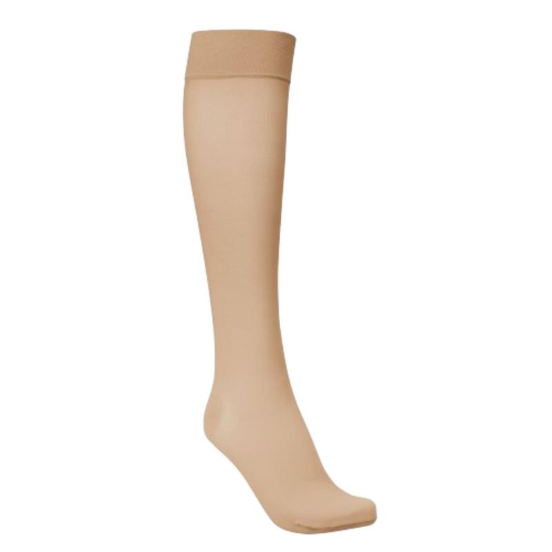 MAXCARE - Medias Ultrasheer Rodilla Punta Cerrada L MAXCARE
