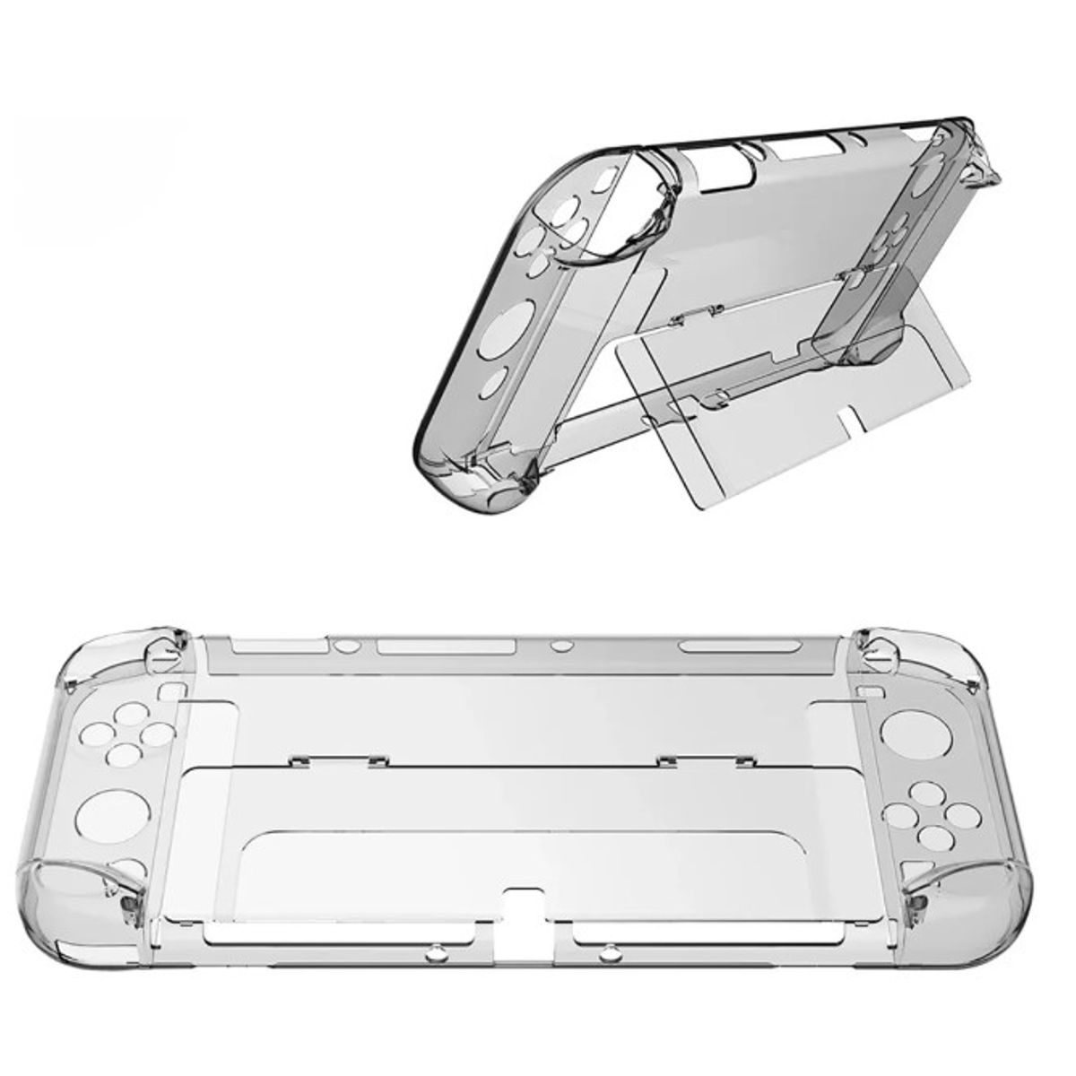 GENERICO - Carcasa Protectora Acrilica Para Nintendo Switch Oled