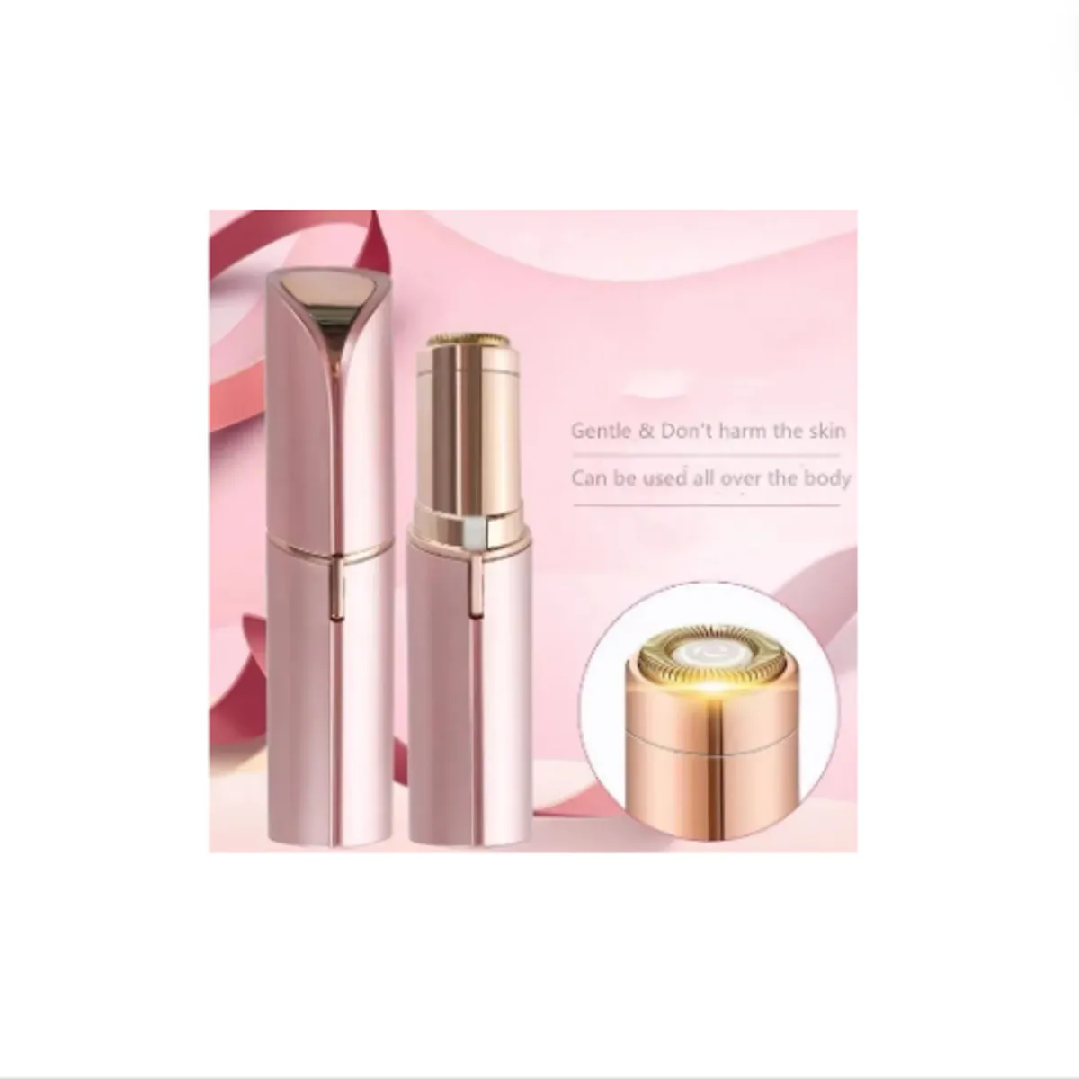 GENERICO - Removedor de Vello Facial Afeitadora De Lápiz Labial Para Mujer