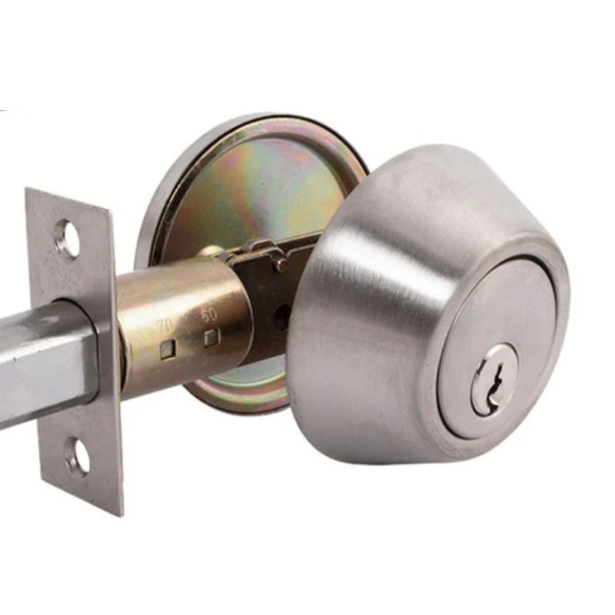 YALE - Cerrojo Auxiliar Doble Llave/Llave Yale