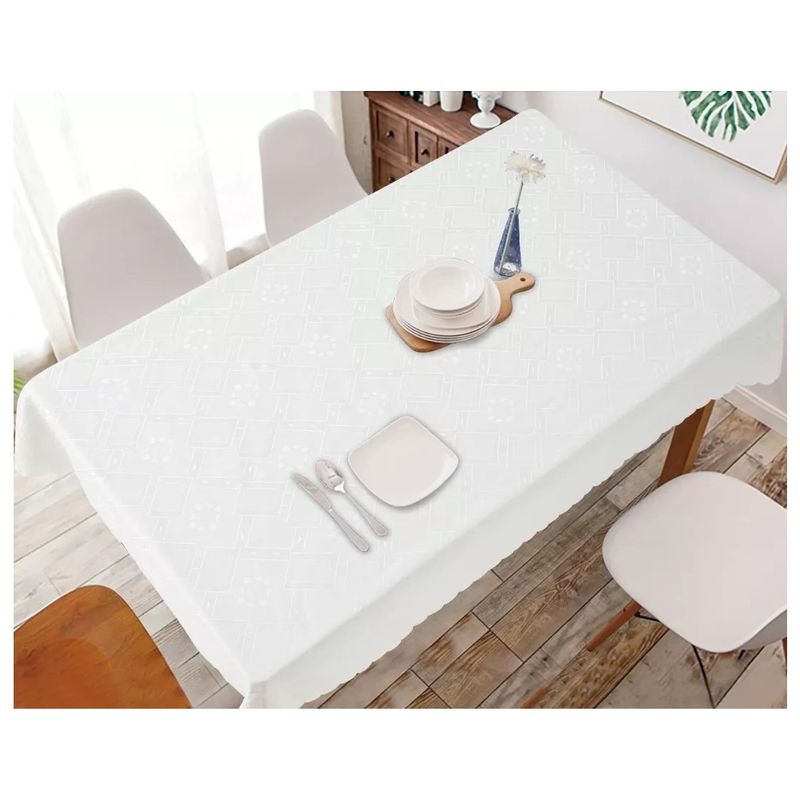 GENERICO - Mantel Blanco 140 X 220 Cm Rectangular
