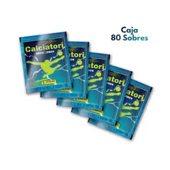 PANINI - Pack Caja 80 Sobres Fútbol Italiano Calciatori
