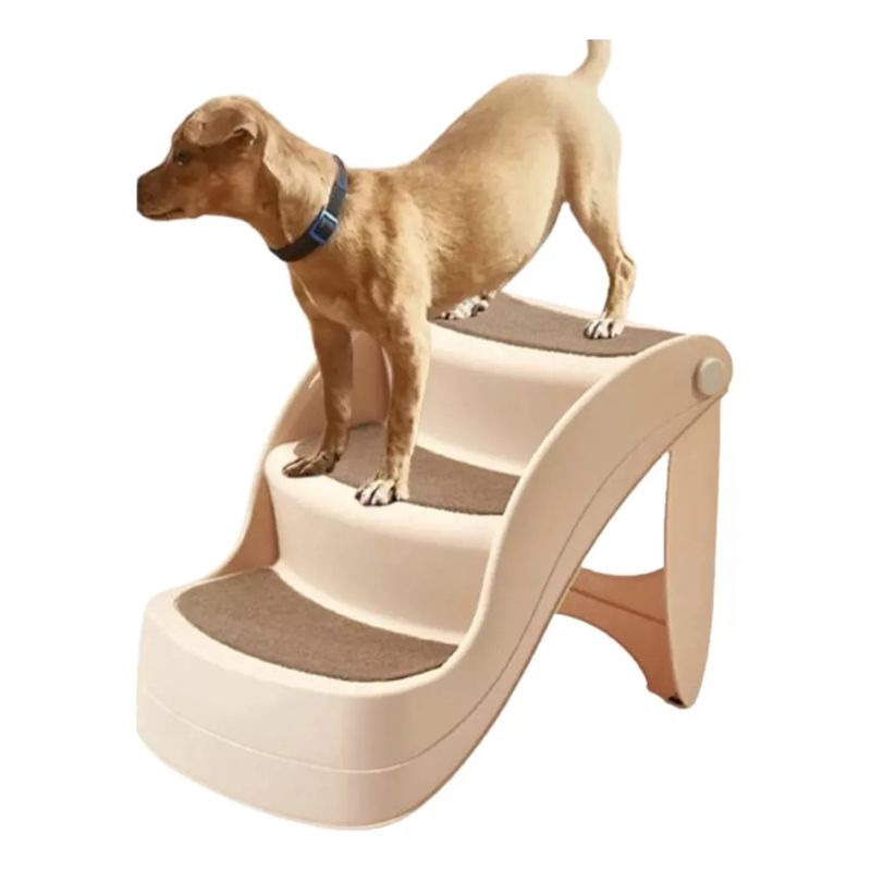 GENERICO - Escalera Para Mascotas Perros Y Gatos Plegable  Portátil