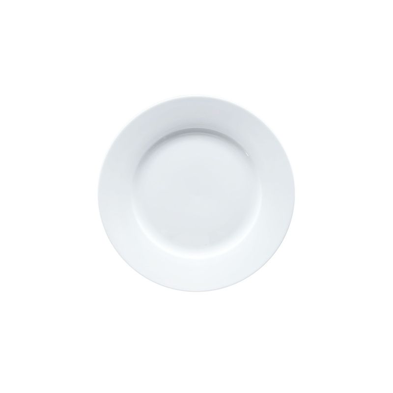IMAHE - SET DE 6 PLATO BORDE ANCHO PORCELANA 27 CM LINEA PADUA IMAHE