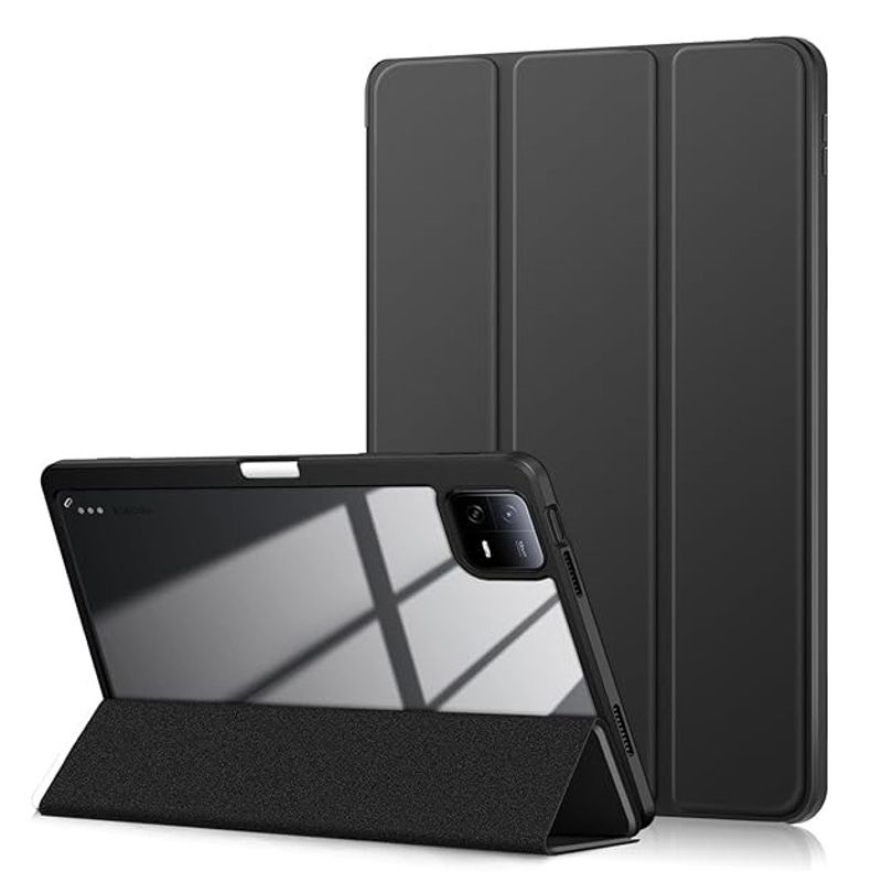 GENERICO - Carcasa Para Xiaomi Pad 6 / 6 Pro 11" 2023 / Con Ranura Lapiz Negro