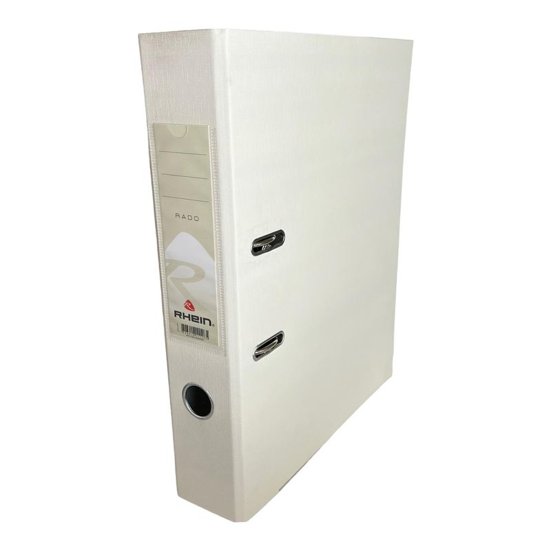 RHEIN - Pack Archivadores Rhein Tamaño Oficio Beige 16 Unidades