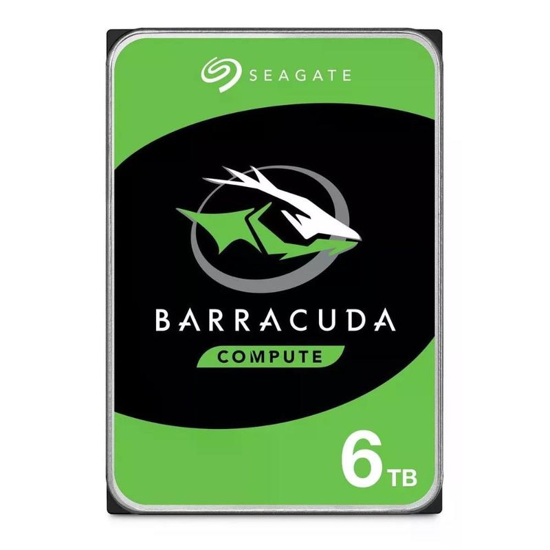 SEAGATE - Disco Duro Interno Seagate 6tb Barracuda