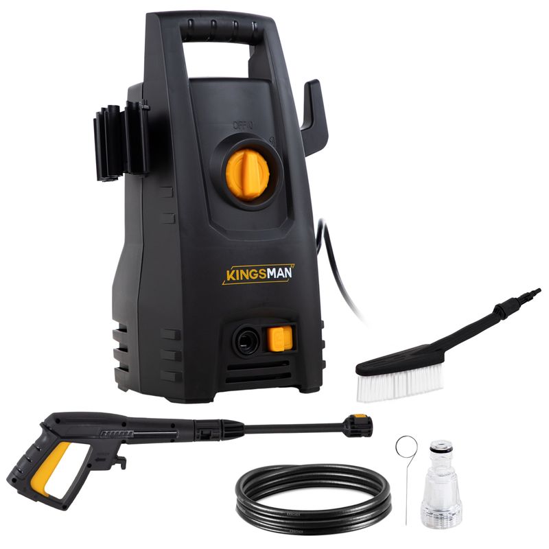 LUMAX - Hidrolavadora Electrica Portatil 1300 Psi 1200w + Accesorios
