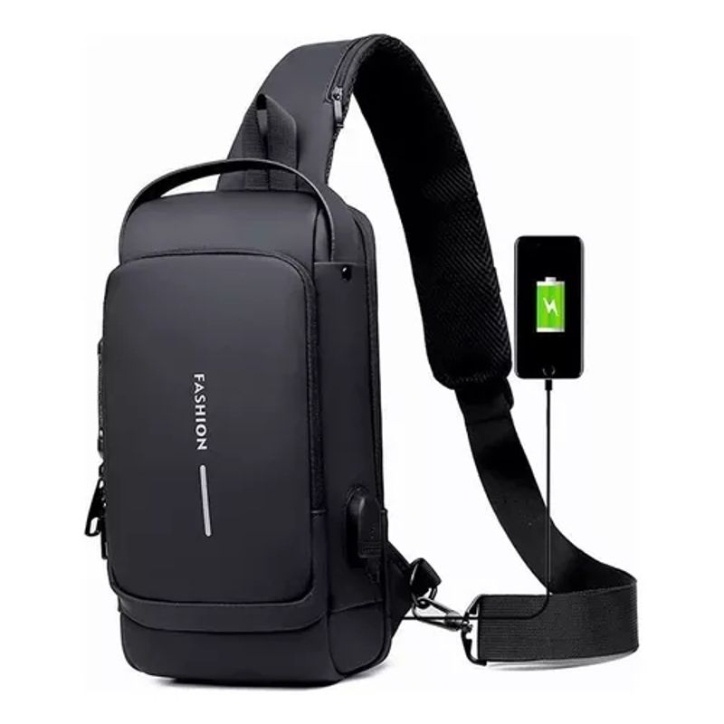 GENERICO - Bandolera Antirrobo Impermeable Especial Moto