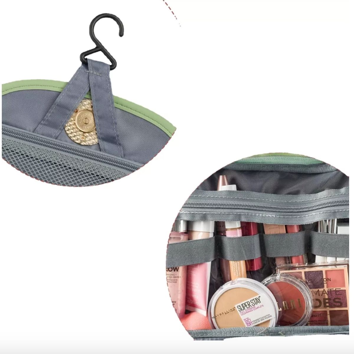 GENERICO - Bolsa Viaje Cosmético Organizador De Maquillaje Impermeable