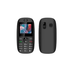 TECNOLAB - TELEFONO SENIOR PANTALLA 1,77 DUAL SIM 4G BLACK