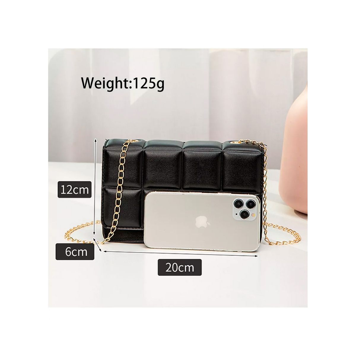 GENERICO - Bolso Bandolera Bolso Cosmético Cartera De Moda Para Mujer