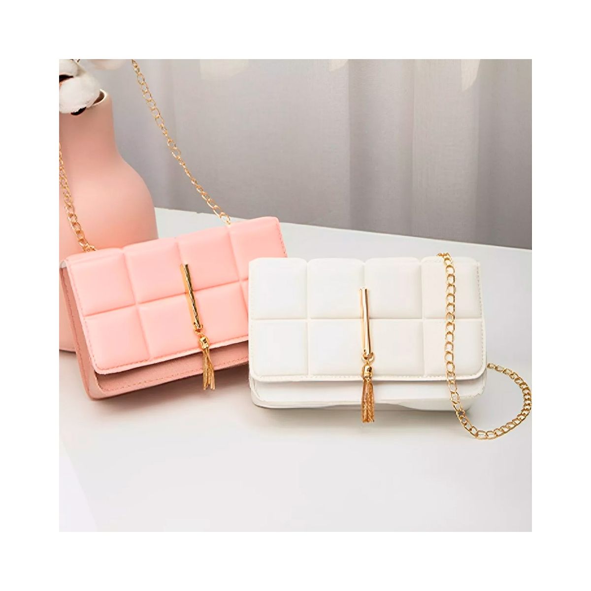 GENERICO - Bolso Bandolera Bolso Cosmético Cartera De Moda Para Mujer