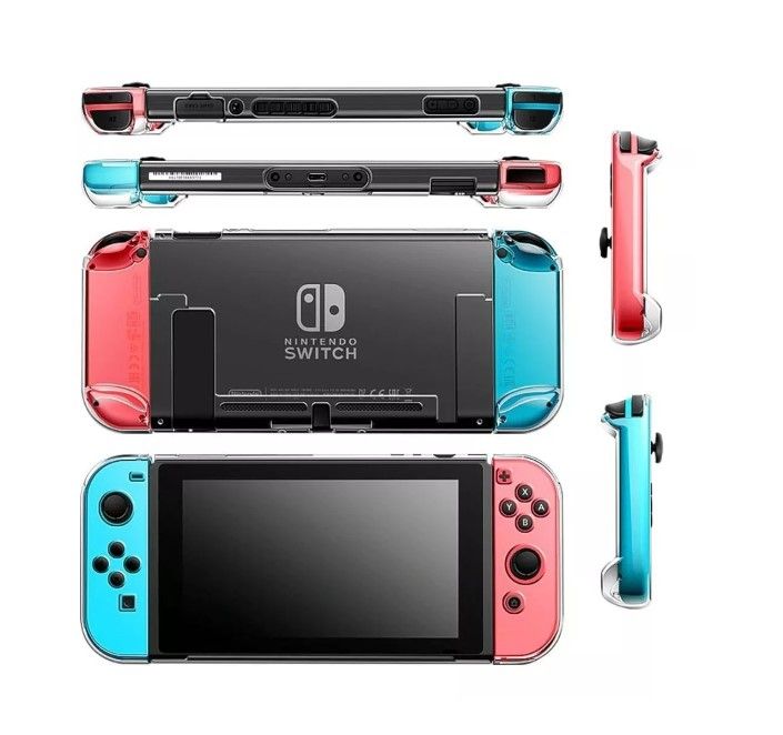 GENERICO Funda Carcasa Transparente Acrilica Nintendo Switch
