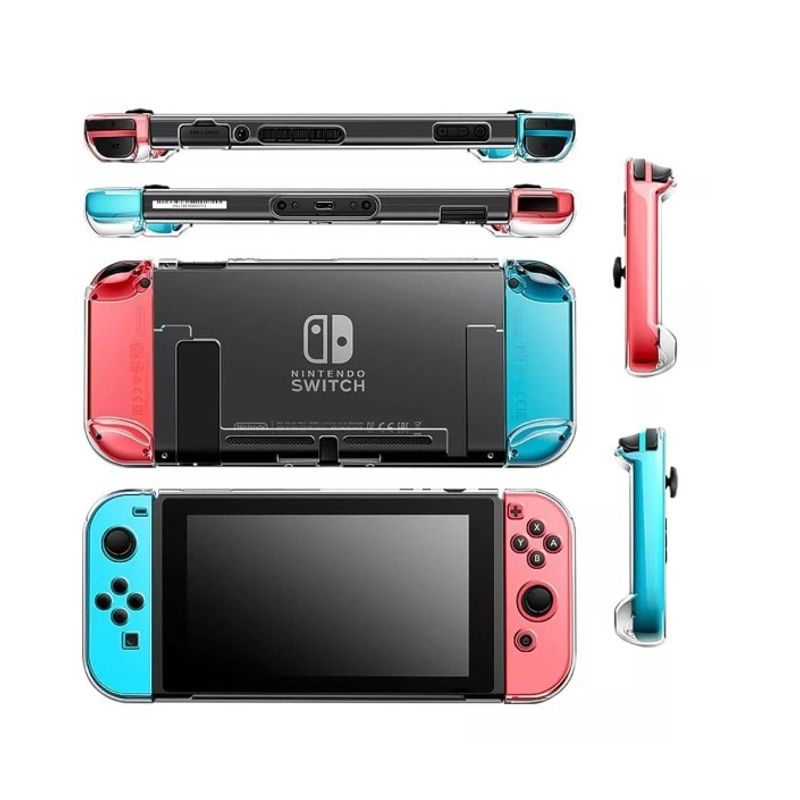 GENERICO - Funda Carcasa Transparente Acrilica Nintendo Switch