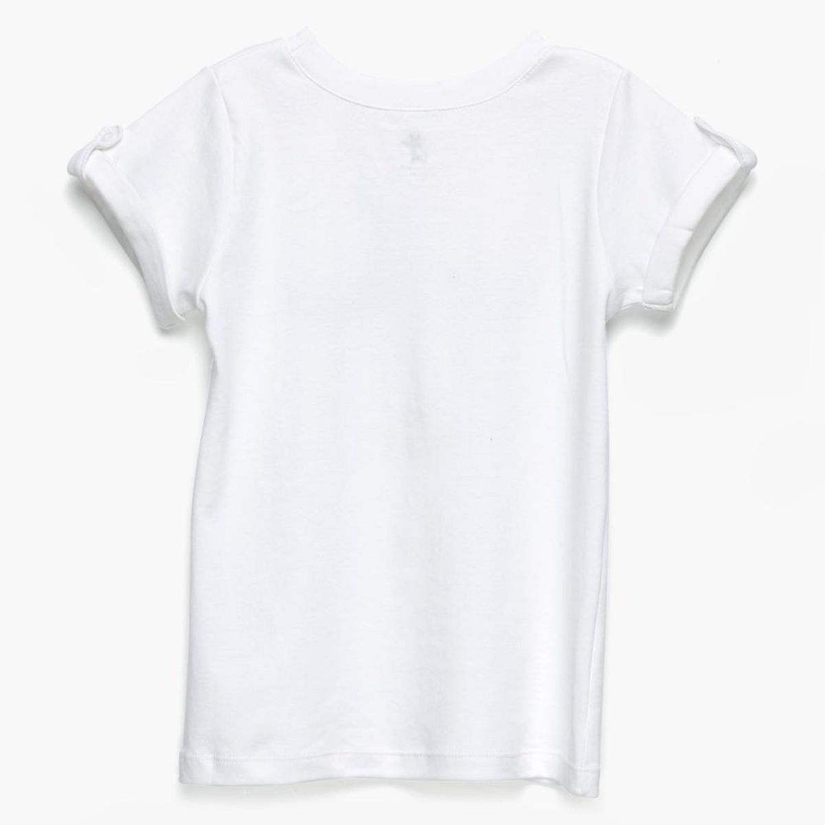 COYOTE KIDS - Polera blanca pestañas adulto algodón peruano - Blanco