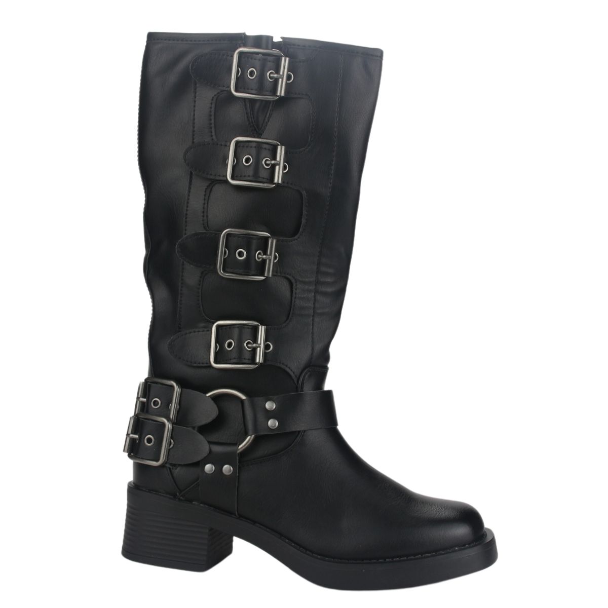 CHALADA - Bota Mujer Negro Casual Chalada Biker-2