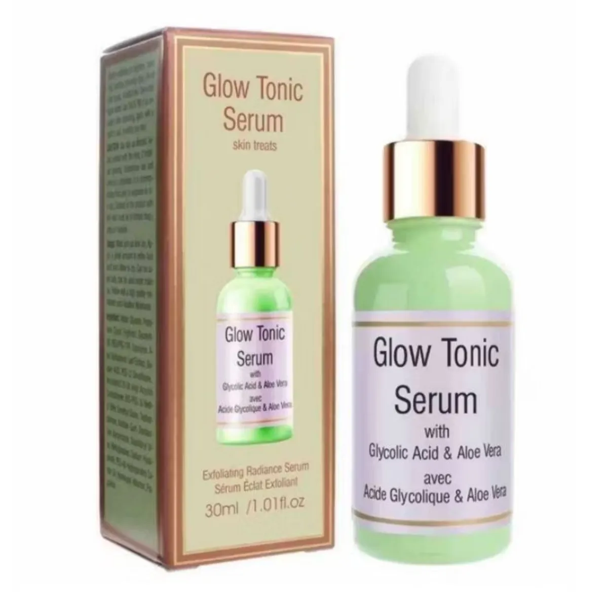 GENERICO - Serum Facial Acido Glicólico con Aloe Vera - Anti Age