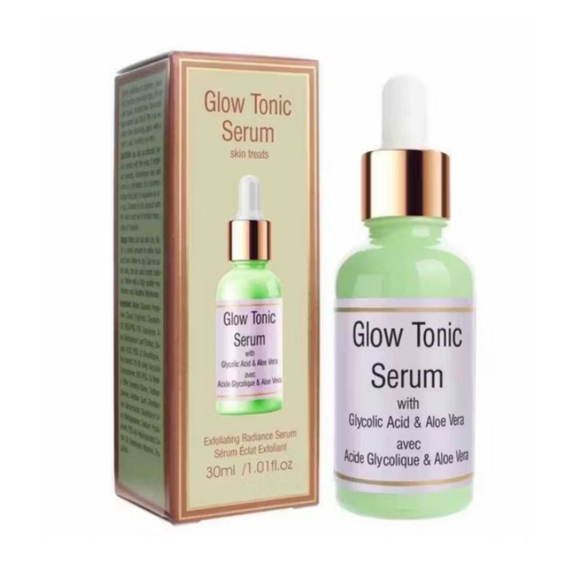 GENERICO - Serum Facial Acido Glicólico con Aloe Vera - Anti Age